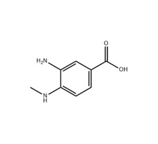3-Amino-4-(methylamino)benzoic acid, 98%, 1 gm
