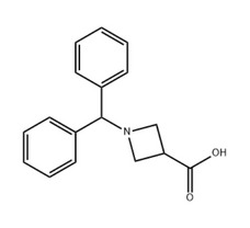 1-BENZHYDRYLAZETIDINE CARBOXYLIC ACID,5 gm,97%