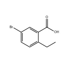 5-Bromo-2-ethylbenzoic acid, 98%,1gm