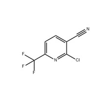 2-Chloro-6-(trifluoromethyl)nicotinonitrile, 96%,1gm