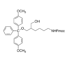1-O-Dimethoxytrityl-2-(N-Fmoc)-4-Aminobutyl)-1,3-propanediol, >95%, 5g