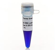 6X DNA Loading Dye & SDS Solution,  5 x 1 mL