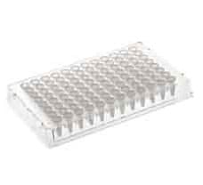 96-well PCR Plates/0.2 ml, Half- skirted, RNase & DNase Free Cleare