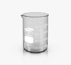 Beaker, Low form with spout 500 ML, Diameter 83 mm, Height 118 mm