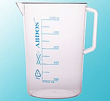 Beakers With Handle, TPX, 250 ml
