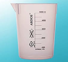 Beakers Without Handle, PP, 250 ml