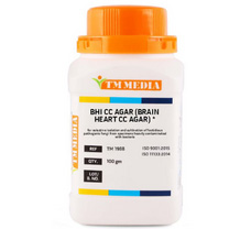 BHI CC AGAR (BRAIN HEART CC AGAR), 100 gm