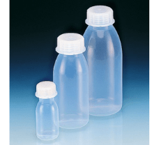 Bottle, PFA, wide neck, 250 ml, with thread S40 and screw cap