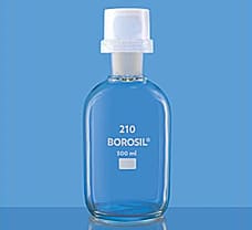 Bottles, B.O.D. with Interchangeable Stopper & cap, 125 ml-1250017