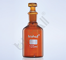 Bottles, Reagent Amber Narrow Neck with Head Stopper, 3250ml