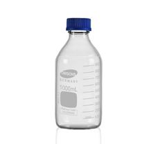 Bottles, Reagent Clear Screw Cap ,Capacity : 1000 ml ,Diameter: 101 mm ,Height : 225 mm