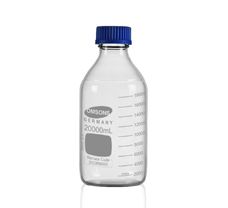 Bottles, Reagent Clear Screw Cap ,Capacity : 20000 ml ,Diameter: 288 mm ,Height : 505 mm
