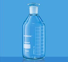 Bottles Reagent, Plain Narrow Mouth, Graduated, 1000 ml-1500029