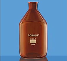 Bottles, Solution, Amber, Tooled Neck, 2000 ml-1589030