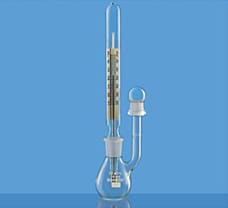 Bottles Specific , Gravity Bottle with thermometer (Pyknometer), 10 ml-1627006