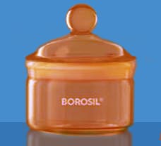 Bottles, Weighing, With Interchangeable Stopper, Amber, 15 ml-1631007