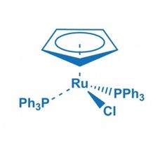 Chloro(cyclopentadienyl)bis(triphenylphosphine)ruthenium(II), 98%, 5 g