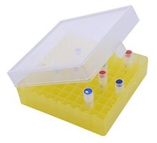 Cryo Cube Box, PP, 1.5 - 2 ml Micro Tube and 1- 2 ml Cryo Tube, 10 x 10 Array