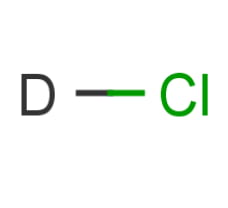 DEUTERIUM CHLORIDE (7/6N IN D2O SOLN) in glass bottle, >=99.80, 5g