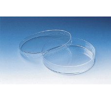 Disposable petri dish, PS, with lid, lid diameter 94 mm overall, height 16 mm, w/o vent