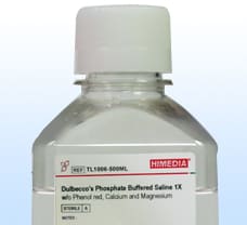 Dulbecco's Phosphate Buffered Saline 1X w/o Phenol red, Calcium and Magnesium