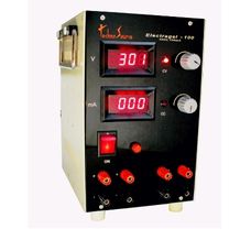 Electragel-100, DC power supply, range 300 V, 100 mA, 30W