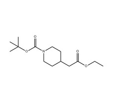 Ethyl N-Boc-piperidine-4-acetate, 96%,5gm