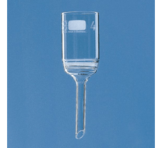 Filter funnel, Boro 3.3, 75 ml, model 11D, porosity 4