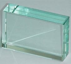 Glass Block Rectangular, 75 x 50 x 15 mm