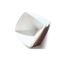 Grade 40 Pyramid filter paper, 125 mm