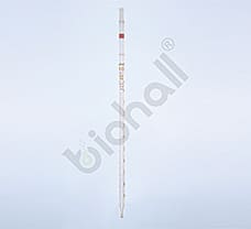 Graduated Pipette, Class AS, Mohr, Type-1, 5ml, Batch Certified