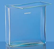 Jars, Rectangular, Museum, with Cover, 3.3 Borosilicate glass, 360 x 150 x 100-6910M46