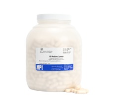 LB Medium, Lennox 20 g/L; Content per liter: 10 g tryptone, 5 g yeast extract, 5 g NaCl, 1 x 1 kg