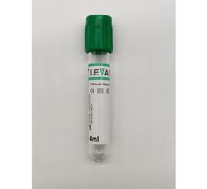 Levram Levac Vacuum Blood Collection Tube Lithium Heparin 5mL
