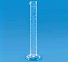 Measuring Cylinder Class B, Material: PP Autoclavable 10 ml