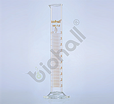 Measuring Cylinder Hexa Base Class A, 100 ml Lot Certified