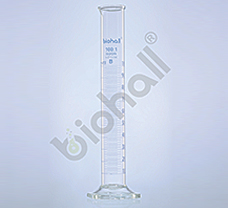 Measuring Cylinder Hexa Base Class B, 1000 ml Lot Certified