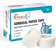 Microporous surgical paper tape 2inchx5mts(6piece/box)