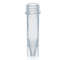 Microtubes with screw caps with tamper-evident screw cap, PP, 1.5 ml, self-standing, ungraduated