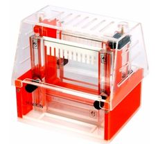 Minikin (agarose free casting) - Vertical electrophoresis dual sided system of gel size 10 x 12 cm
