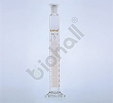 Mixing Cylinder with Glass stopper and Hexagonal Base, Class A, 5ml