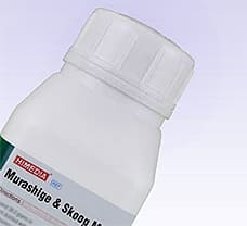 Murashige & Skoog Medium w/ CaCl2, Vitamins, Sucrose & Agar-PT100-10X1L