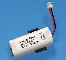NiMH battery pack for accu-jet pro; 2.4 V / 730 mAh