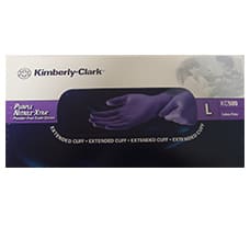 Purple Nitrile Gloves 12