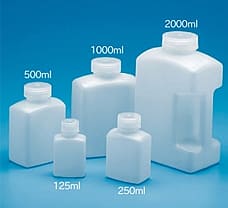 Rectangular Bottle, Material: HDPE 2000 ml