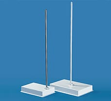 Retort Stand, PP/Plastic Coated Rod, 22x15 cm central-141010