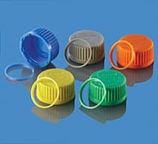 Screw Cap, with Pouring ring for Screw Cap Bottles, Blue-1503C01