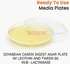 SOYABEAN CASEIN DIGEST AGAR PLATE W/ LECITHIN AND TWEEN 80 W/ b- LACTAMASE (g - irradiated) (Triple ), 50 plts