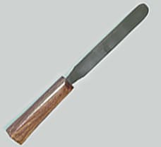Spatula Wooden Handle SS 4 inch x 19 mm