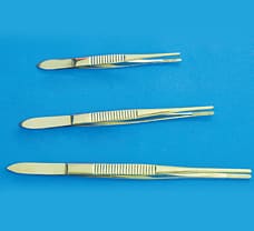 Stainless Steel Forceps, Blunt-LA823-2NO